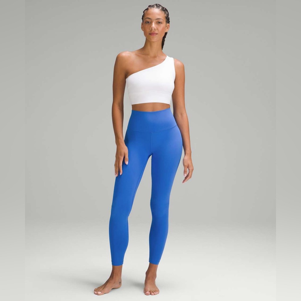 Lululemon Blue High Rise Leggings Performance Athletic Size 4